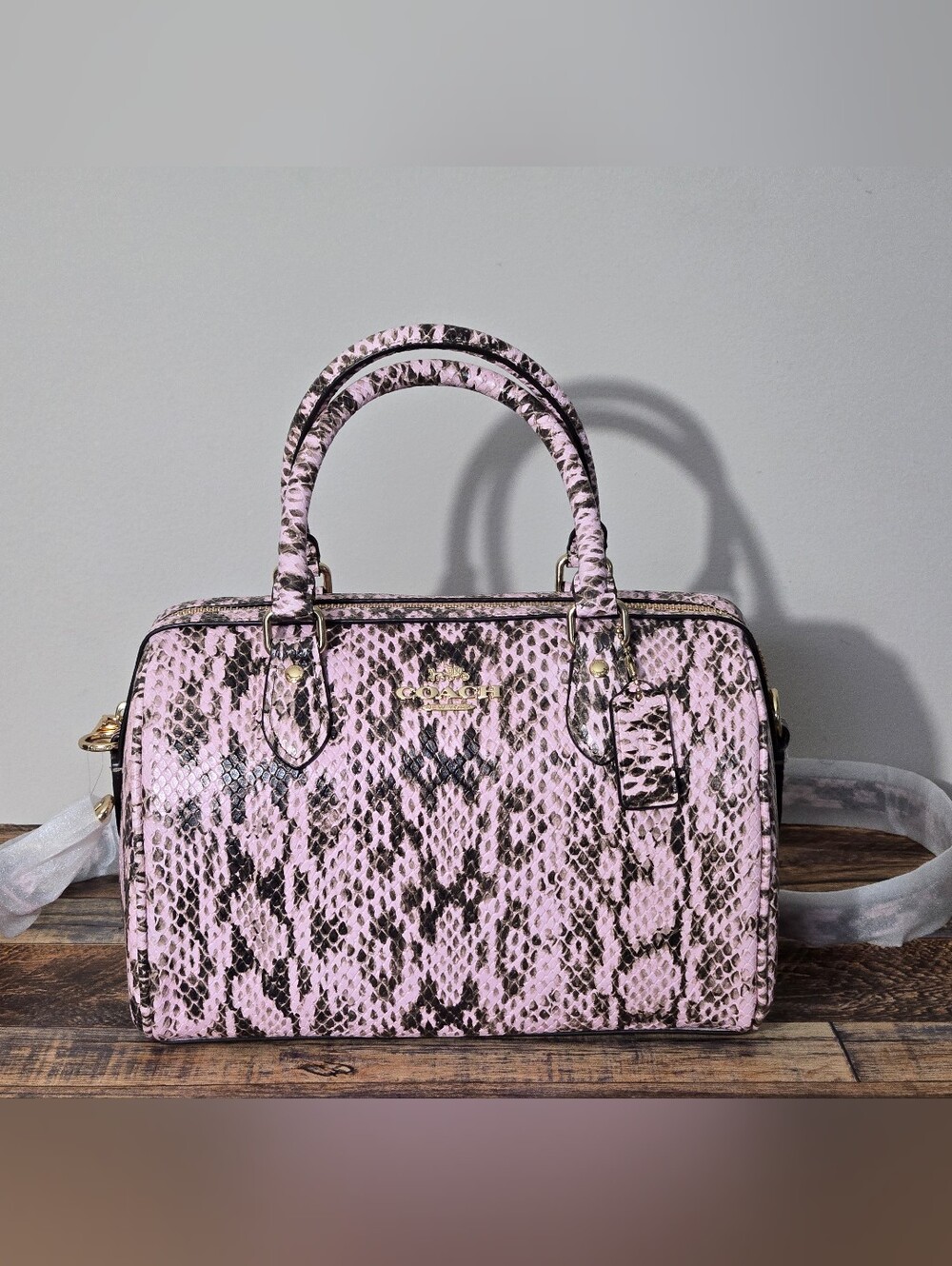 NWT Coach Rowan Satchel Bag
